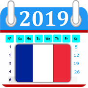 France 2019 Calendar-Holiday  Icon