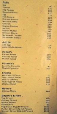 Hangla's menu 1