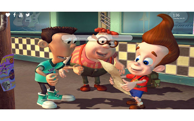 Jimmy Neutron HD Wallpaper New Tab Theme