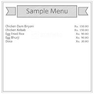 Quick Spot Hotel menu 2