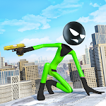 Cover Image of Download Spider Stickman Hero: Gangster crime City 1.0 APK
