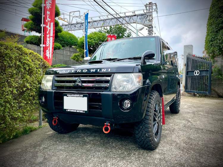 パジェロミニのパジェロミニ・パジェロミニh58a・h58a・4wd・四駆に関するカスタム事例の投稿画像1枚目