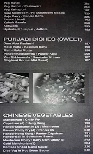 Sai Krupa Veg Restaurant menu 3