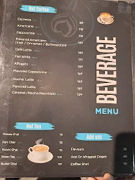 Cafe Beats menu 1