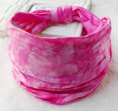 Bandeaux rétro tie-dye