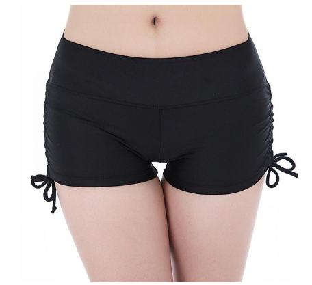 Title 4, Womens swim trunks designed to prevent leakage...