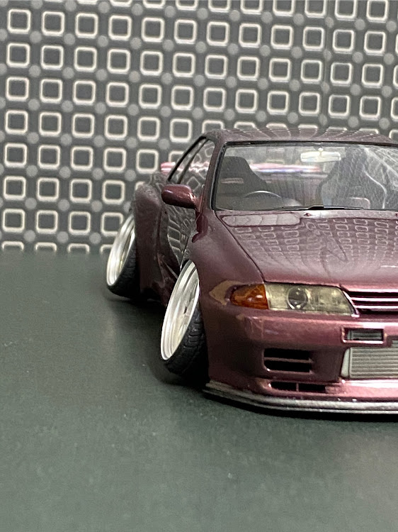 ハイエースバンのお家時間模型倶楽部・R32GT-R・模型完成報告・お手軽洗車・コロナウィルス終息を願うに関するカスタム事例の投稿画像3枚目