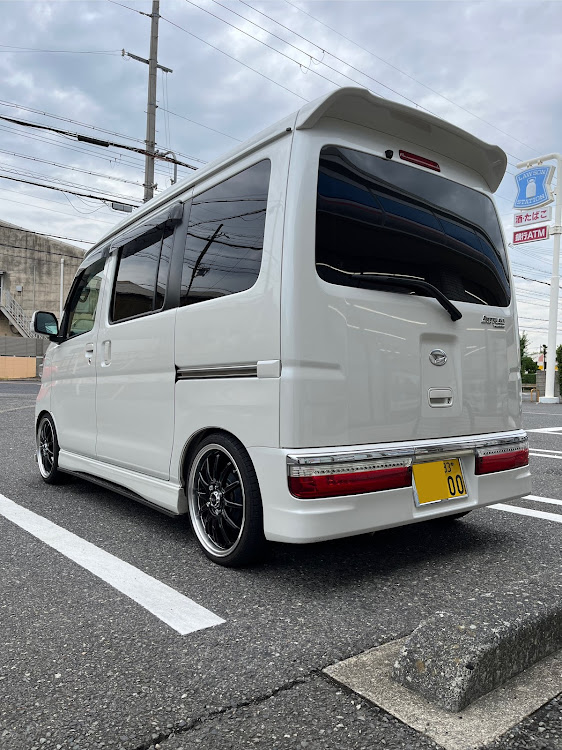 アトレーワゴンの中期リヤの最終型・カスタムターボRSリミテッド・13インチから再び16インチへ・お迎え待機中に関するカスタム事例の投稿画像2枚目