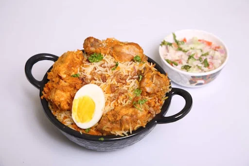 Chicken Biryani With One Leg Fry With Thums Up [250 Ml]