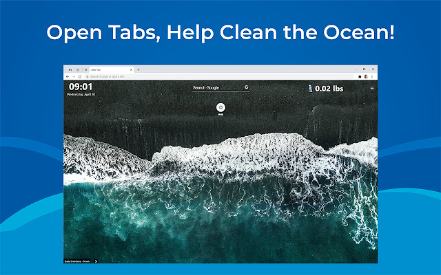 Sea Tab chrome extension