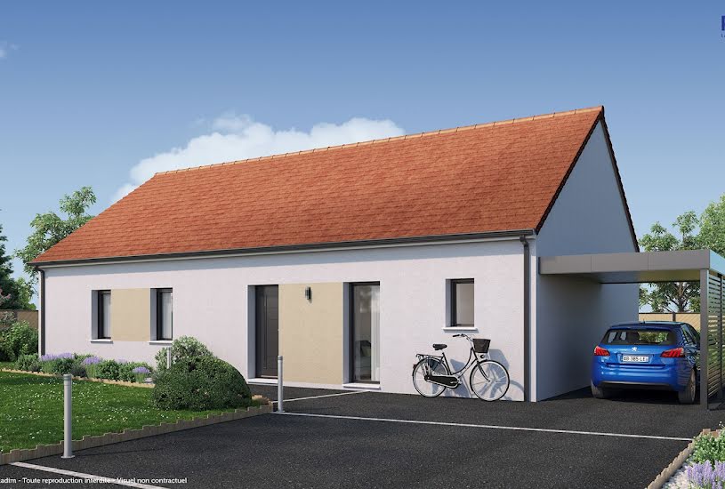  Vente Terrain + Maison - Terrain : 776m² - Maison : 110m² à Courlon-sur-Yonne (89140) 