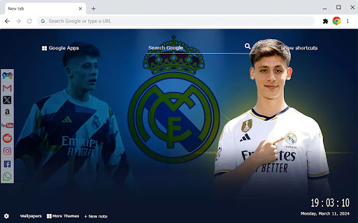 Arda Güler New Tab Extension & Wallpapers