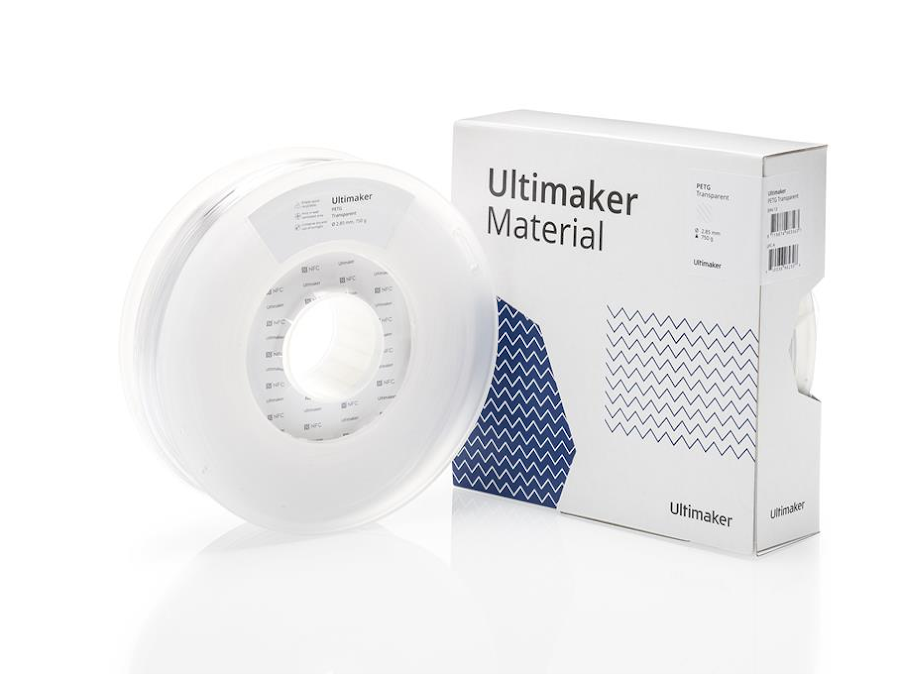 UltiMaker Clear PETG Filament - 2.85mm (0.75kg)