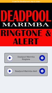 Deadpool Marimba Ringtone and Alert 1.0 APK + Mod (Uang yang tidak terbatas / Tanpa iklan) untuk android