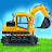 Construction Truck Kids Games icon