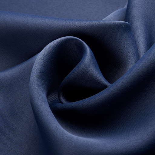 Title 5, Dark Blue Bedroom Blackout Fabric Printed Curta...