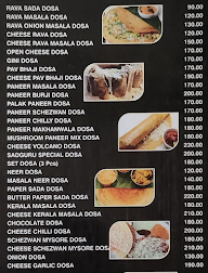 Hotel Sadguru menu 5