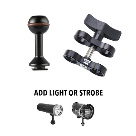 Arm package Scubalamp Top mount