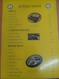 Hungry Birds menu 3