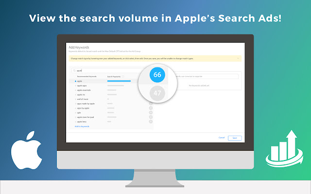 Search Ads Volume Tool for ASO