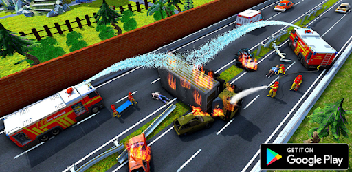 Fire Engine Sim firetruck Game