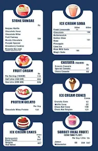 Giani's Ice Cream menu 2