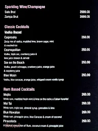 Cocoon Hotel menu 7