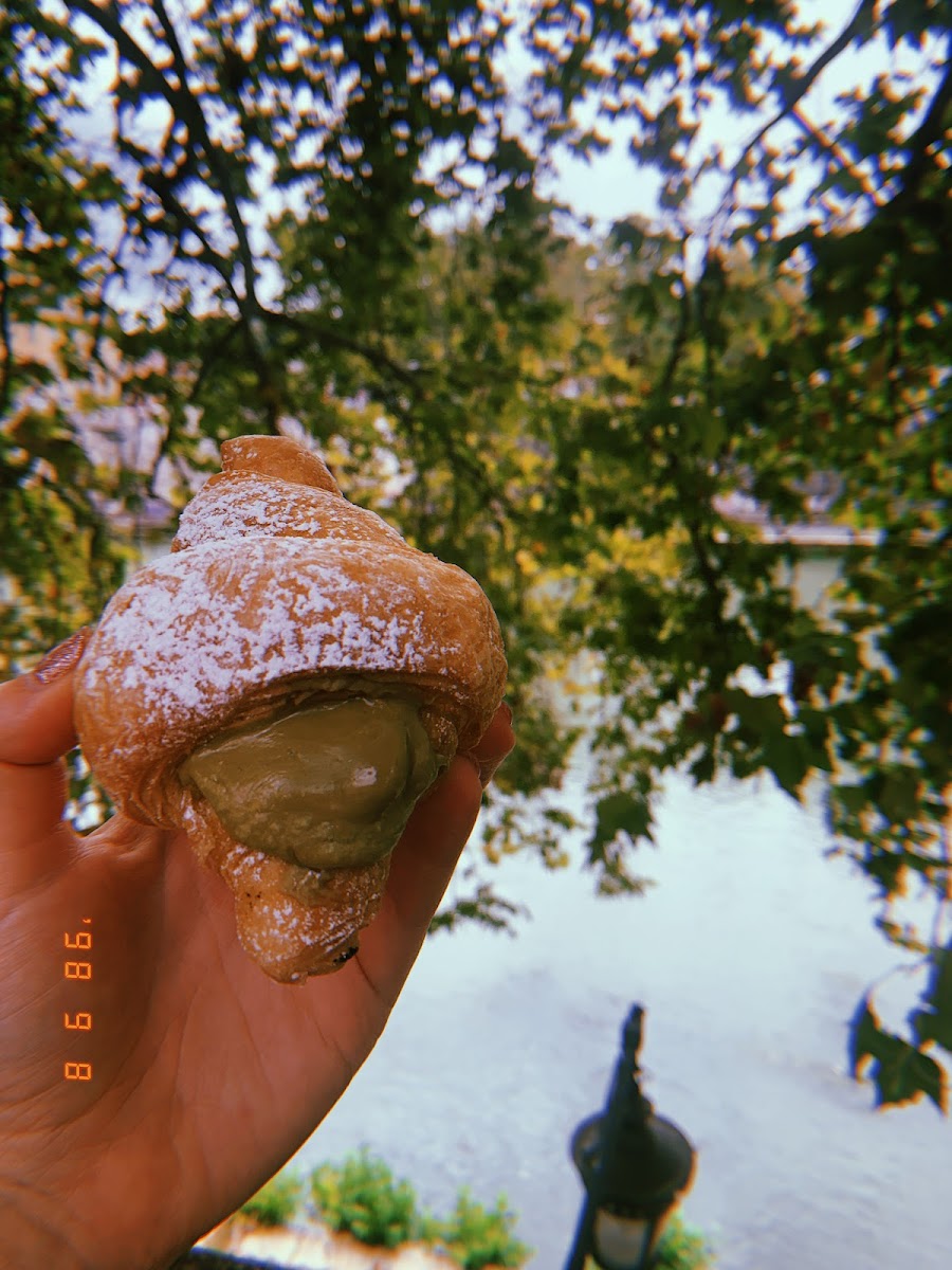 Pistachio Filled Croissant