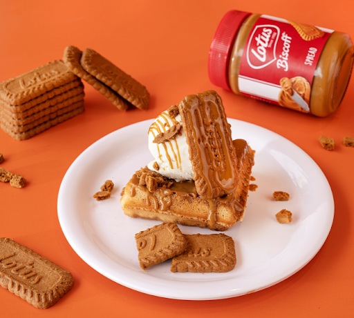 Lotus Biscoff Waffle