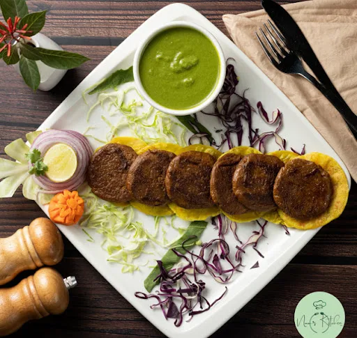 Mushroom Galauti Kebab