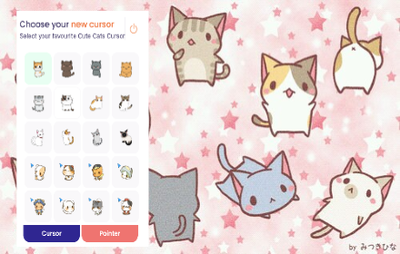 Cute Cat & Kitten Cursor small promo image