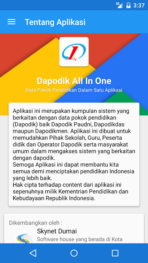  Dapodik All In One- tangkapan layar 