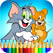 Tom and jerry coloring 2  Icon