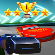 Storm vs Mcqueen Car Lightning Race  Icon