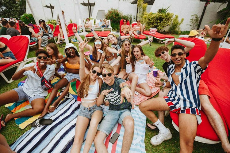Ballito Rage attendees at the festival in 2019. This year, only vaccinated matric pupils will be allowed to attend.
