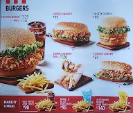 KFC menu 1