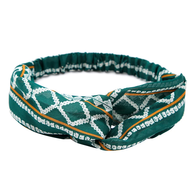 Bandeau pour cheveux à pois, bohème, doux et simple, pour femmes. Accessoire idéal pour un look décontracté et élégant.
