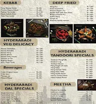 Hyderabad Murghi menu 2