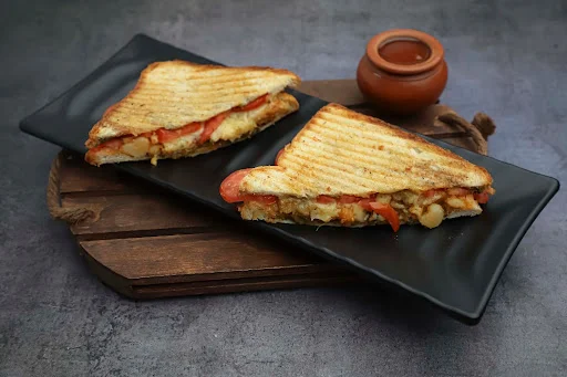 Bombay Masala Cheese Grilled Sandwich