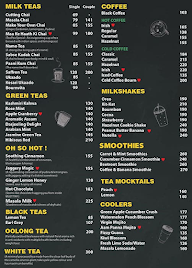 Tea Pea Cafe menu 1