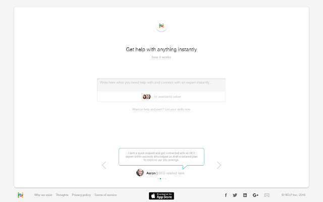 Push Notifications chrome extension