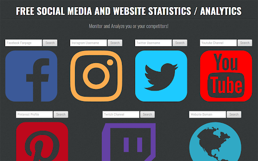 Social Media and Website Analytics