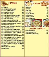 Hari Om Snacks menu 1
