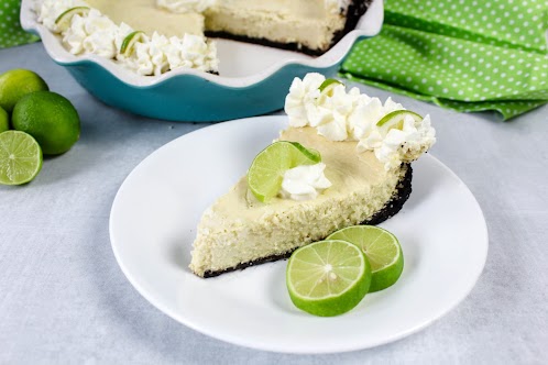 Caribbean Black Bottomed Key Lime Pie