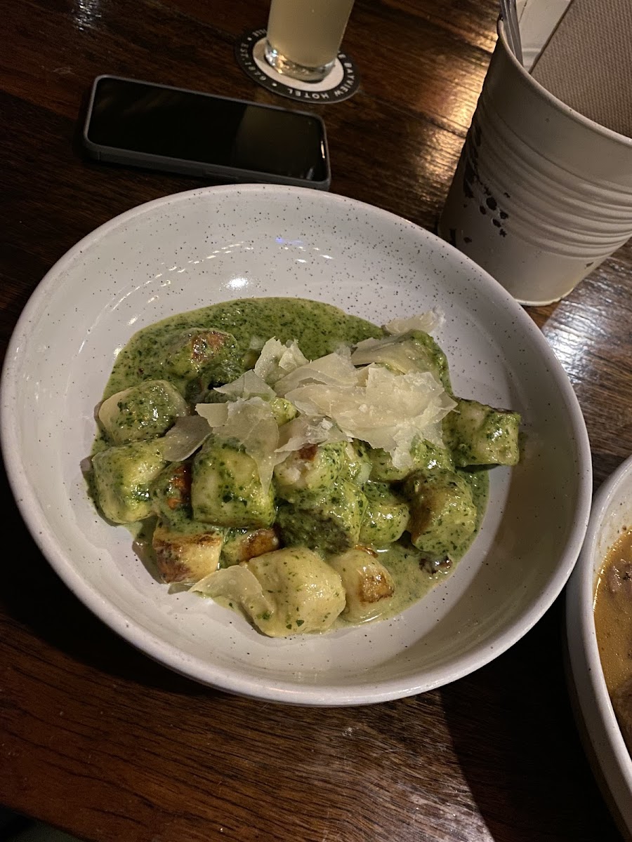 Pesto gnocchi