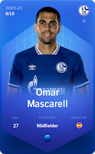 Omar Mascarell 2020-21 • Super Rare 6/10