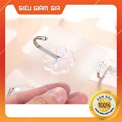 Móc Dán Tường Chịu Lực Trong Suốt Siêu Bền Masterstore