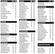 Iras Chinese Corner menu 2