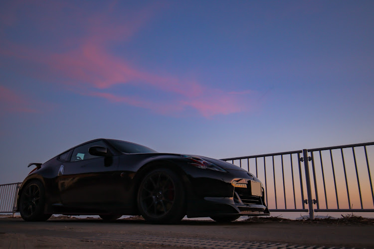 フェアレディZのPickUpCarsで会いましょう・新舞子海水浴場・夕焼けと愛車・車写活・マジックアワーに関するカスタム事例の投稿画像2枚目