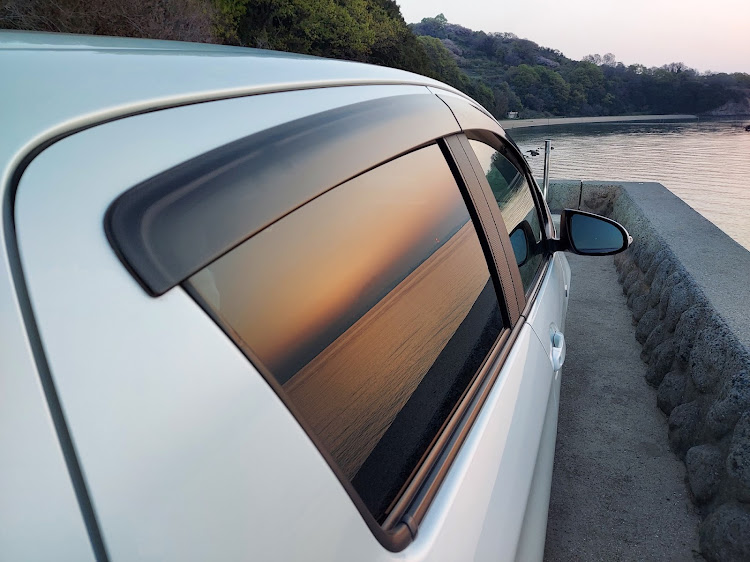 ヴィッツの岡山・当たりの朝活✌️・助手席には可愛いアノ娘・車はいつも綺麗に✨️・ピックアップは運次第に関するカスタム事例の投稿画像4枚目